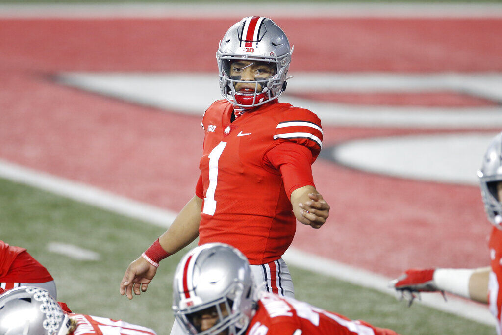Justin Fields, Ohio State (three games)